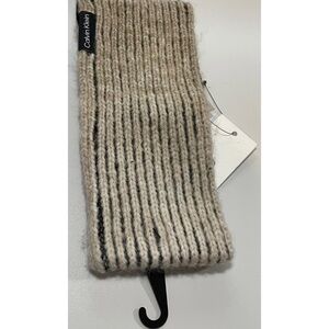 Calvin Klein/Headband Ear Warmer/Brown/Acrylic Blend/NWT $44